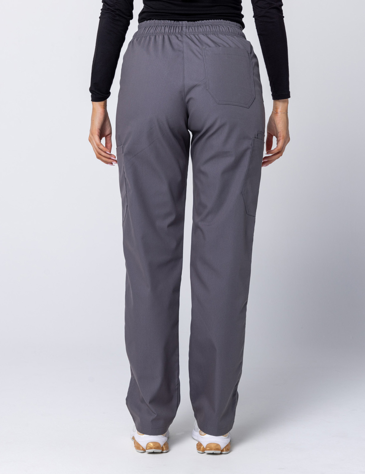 Women's Cargo Performance Pants - Steel Grey - Large - 2