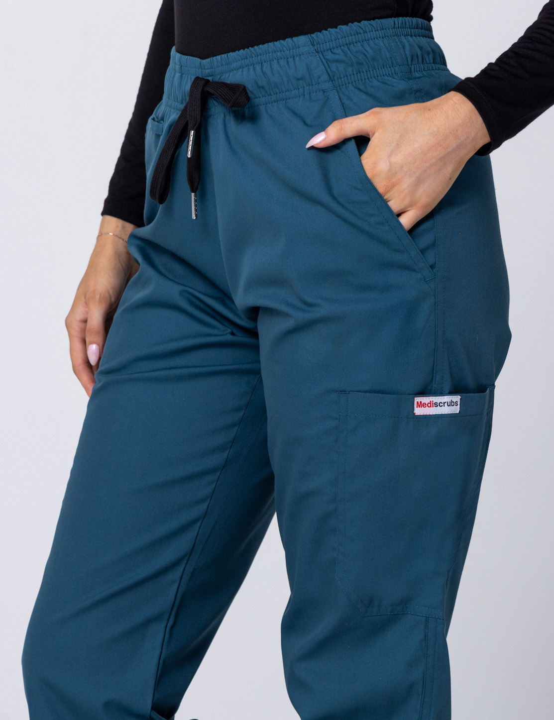 Women's Cargo Performance Pants - Caribbean - 2X Large - 2