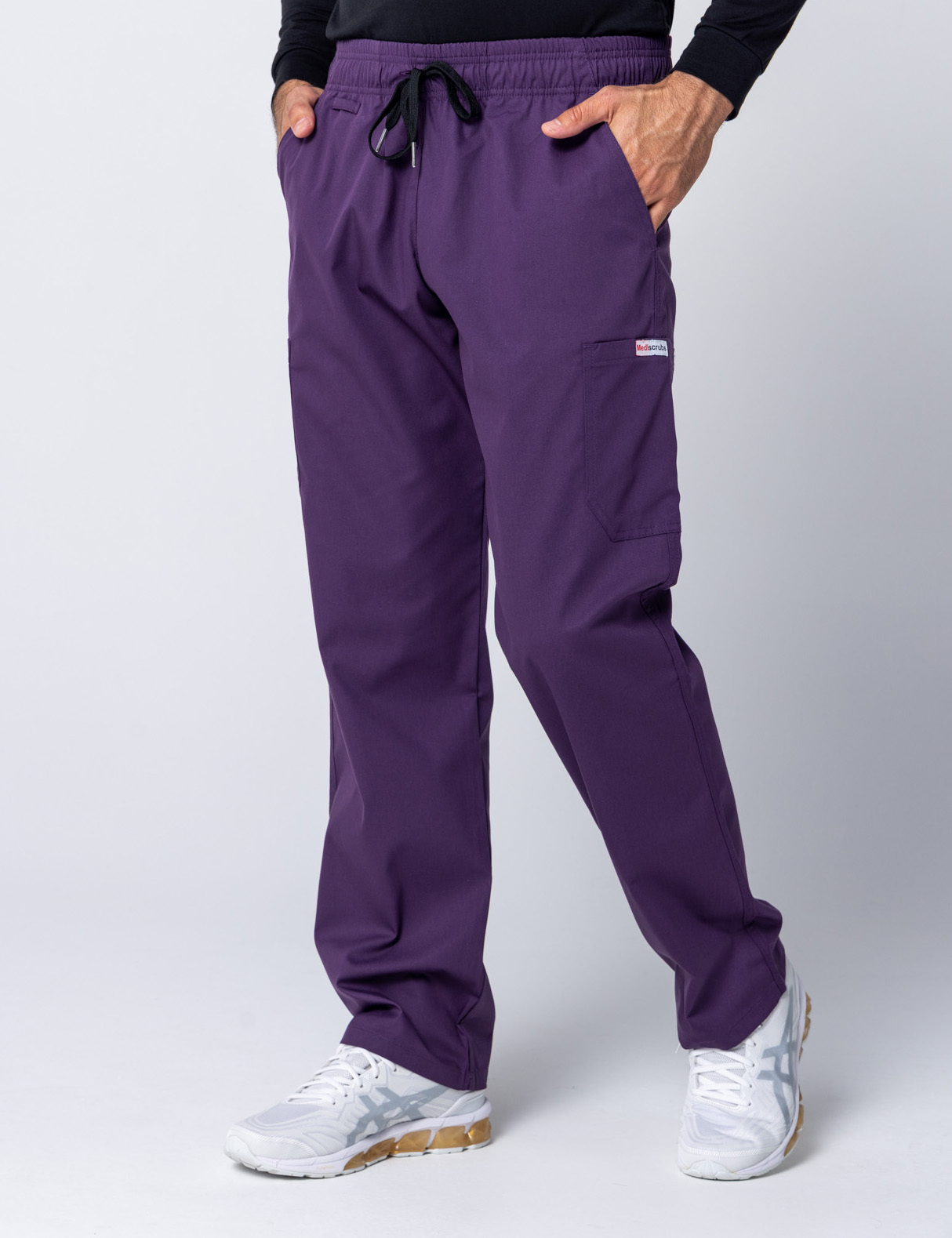 Men's Cargo Performance Pants - Aubergine - 4X large - 2