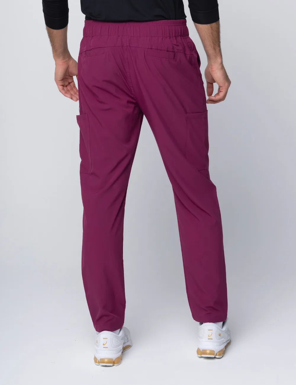 Anon Men's Scrub Pants (Stealth Collection) Poly/Spandex - Exotic Plum - XL - 2