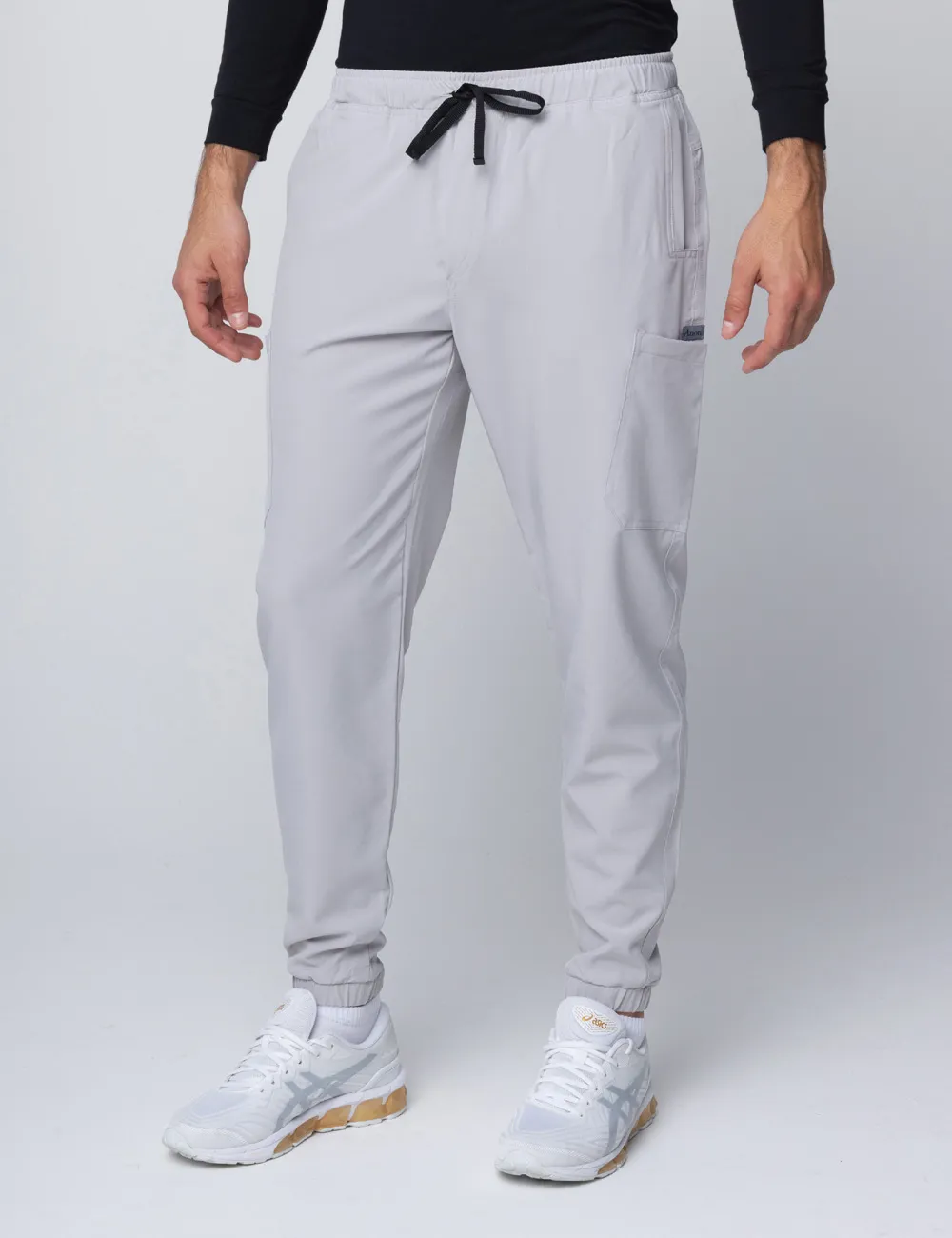ANON MEN'S JOGGER PANTS  POLY/SPANDEX - SILVER - S - 2