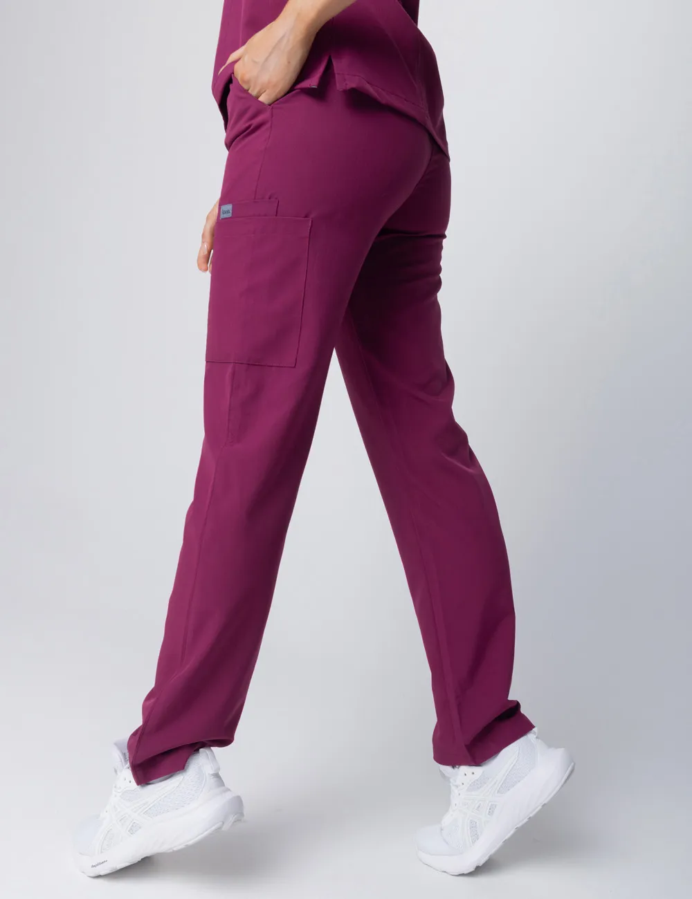 Anon Women's Scrub Pants (Whisper Collection) - Exotic Plum - XL - 2