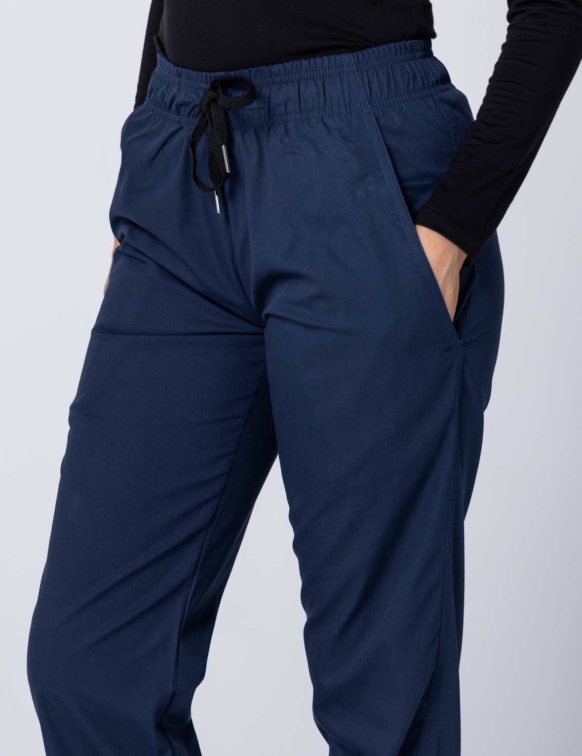 Women's Regular Cut Pants - Navy - 3X Large - 3