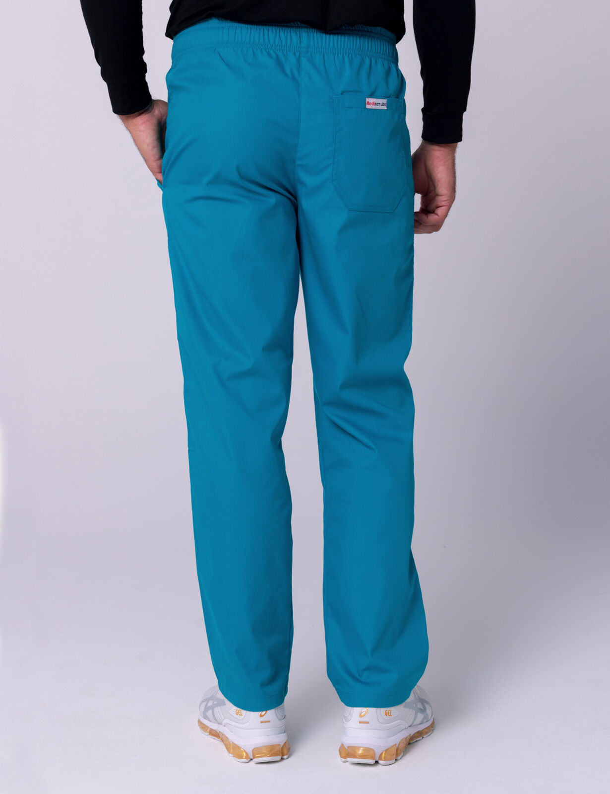 Men's Regular Cut Pants - Teal - 4X large - 3