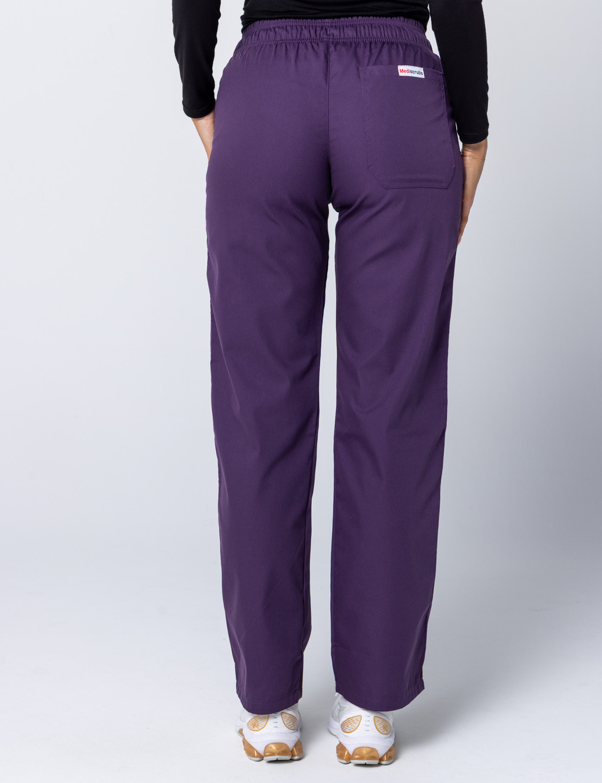 Women's Regular Cut Pants - Aubergine - 3X Large - 3