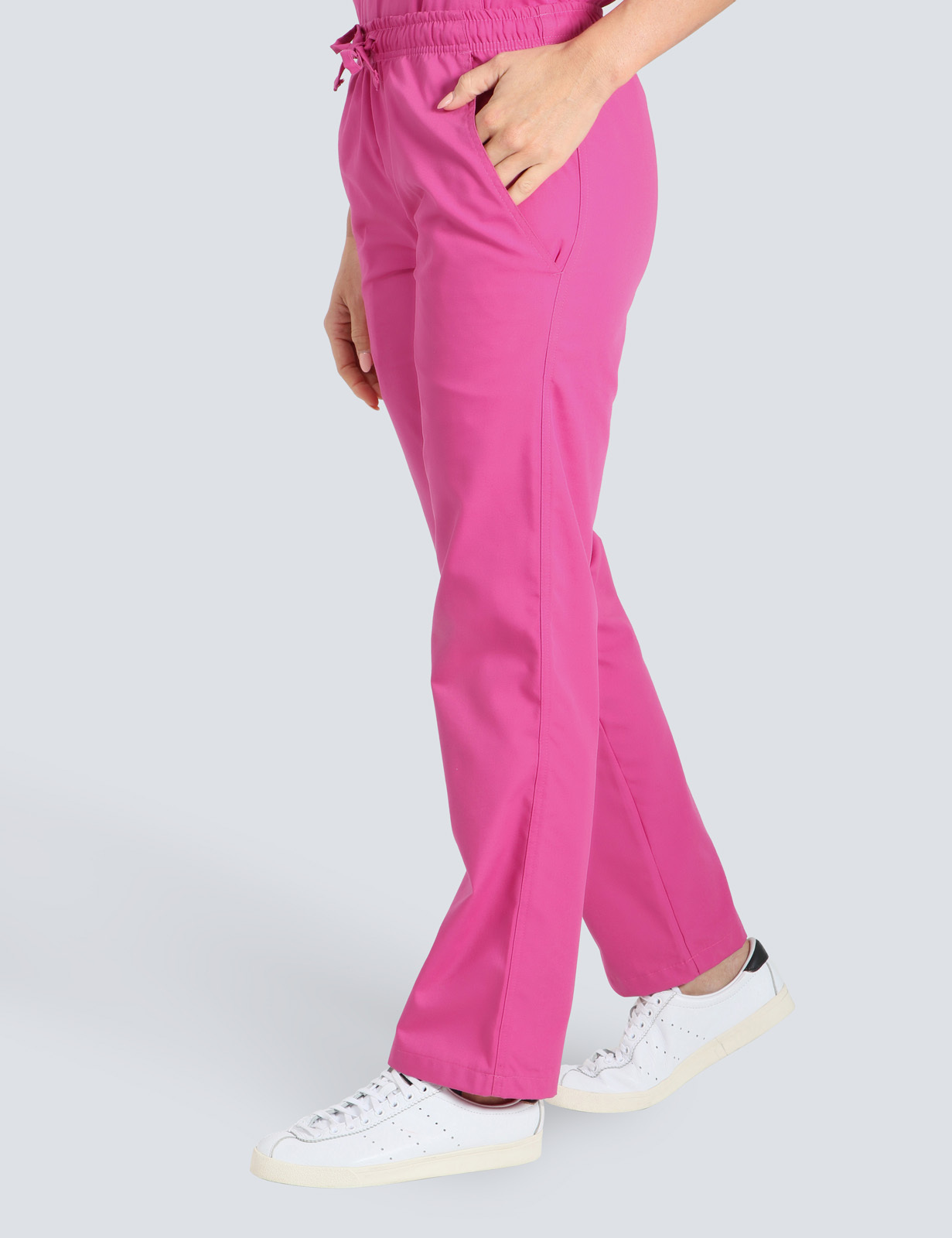 Regular Cut Pants - Pink - 3