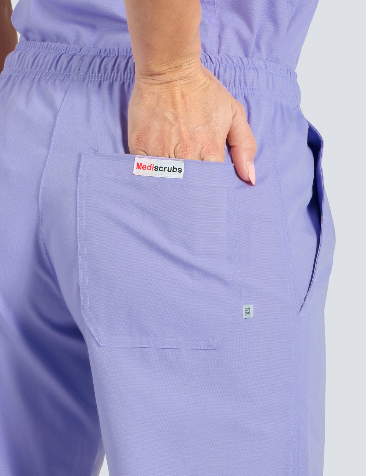 Regular Cut Pants - Lilac - 3