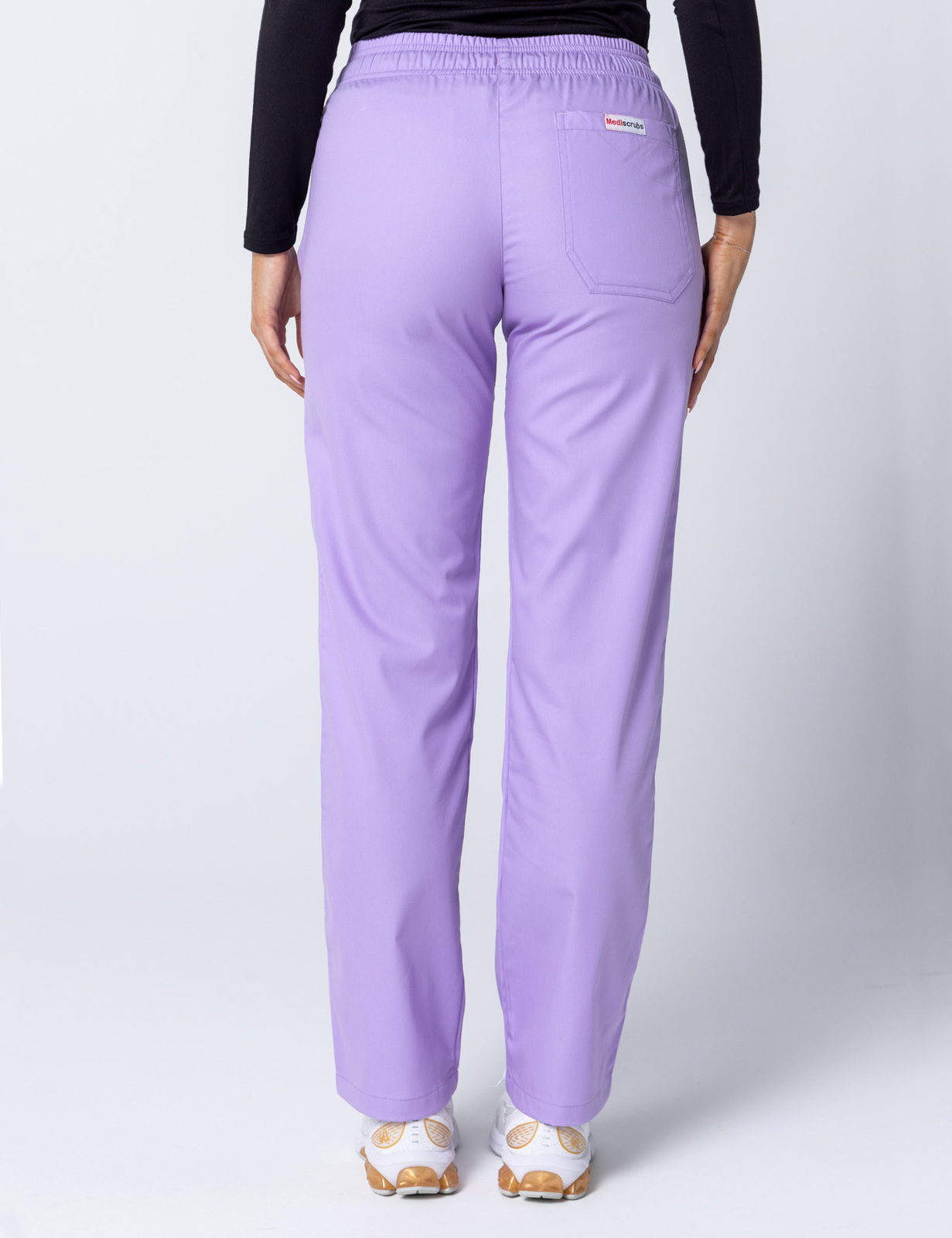 Women's Regular Cut Pants - Lilac - Medium - 3