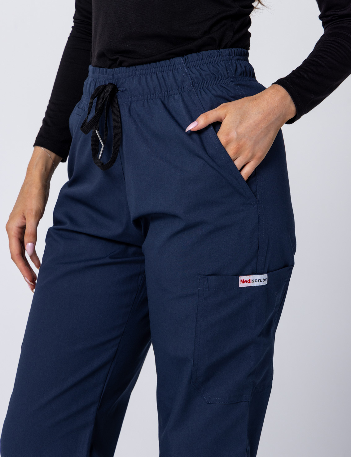 Women's Cargo Performance Pants - Navy - 3X Large - 3