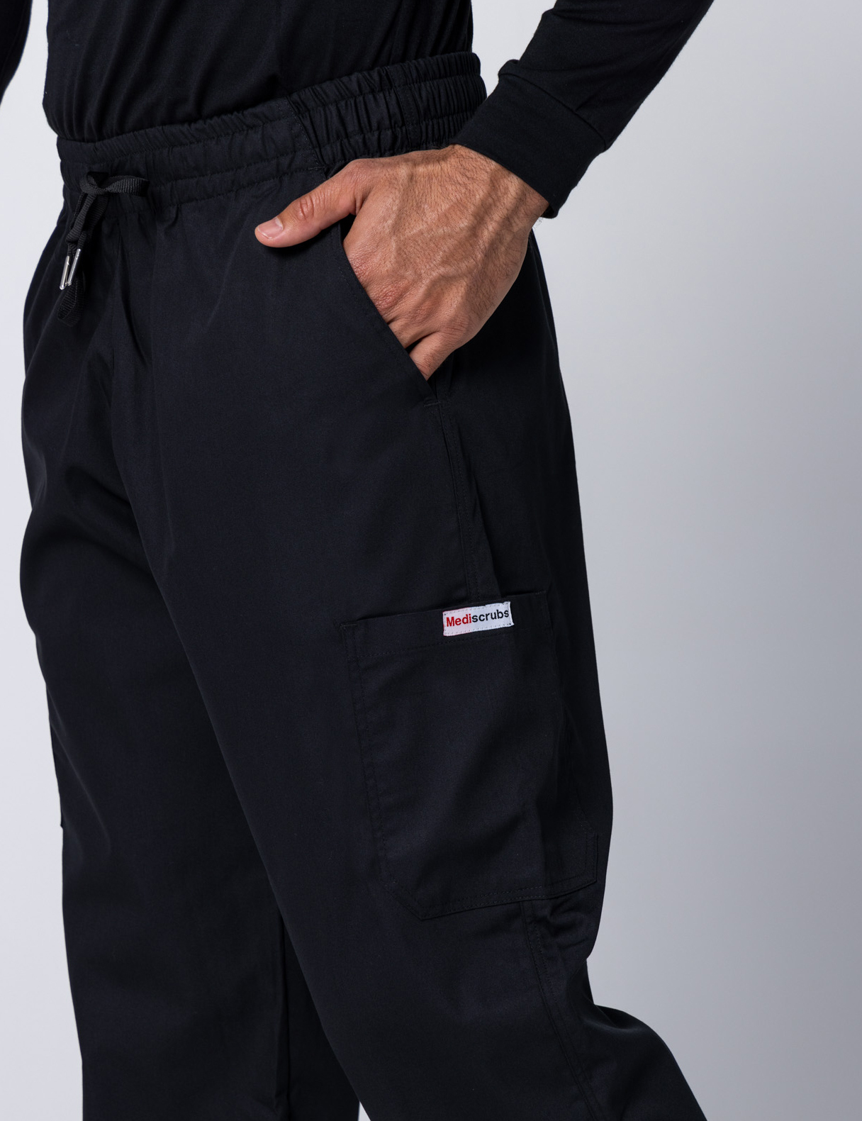 Men's Cargo Performance Pants - Black - 4X large - 3