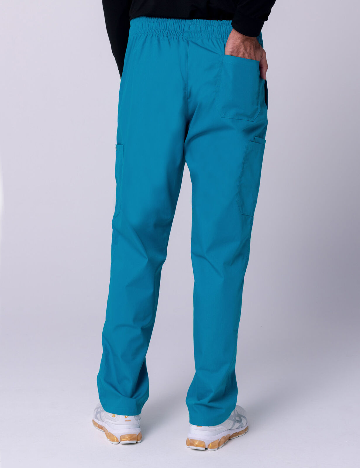 Men's Cargo Performance Pants - Teal - 4X large - 3