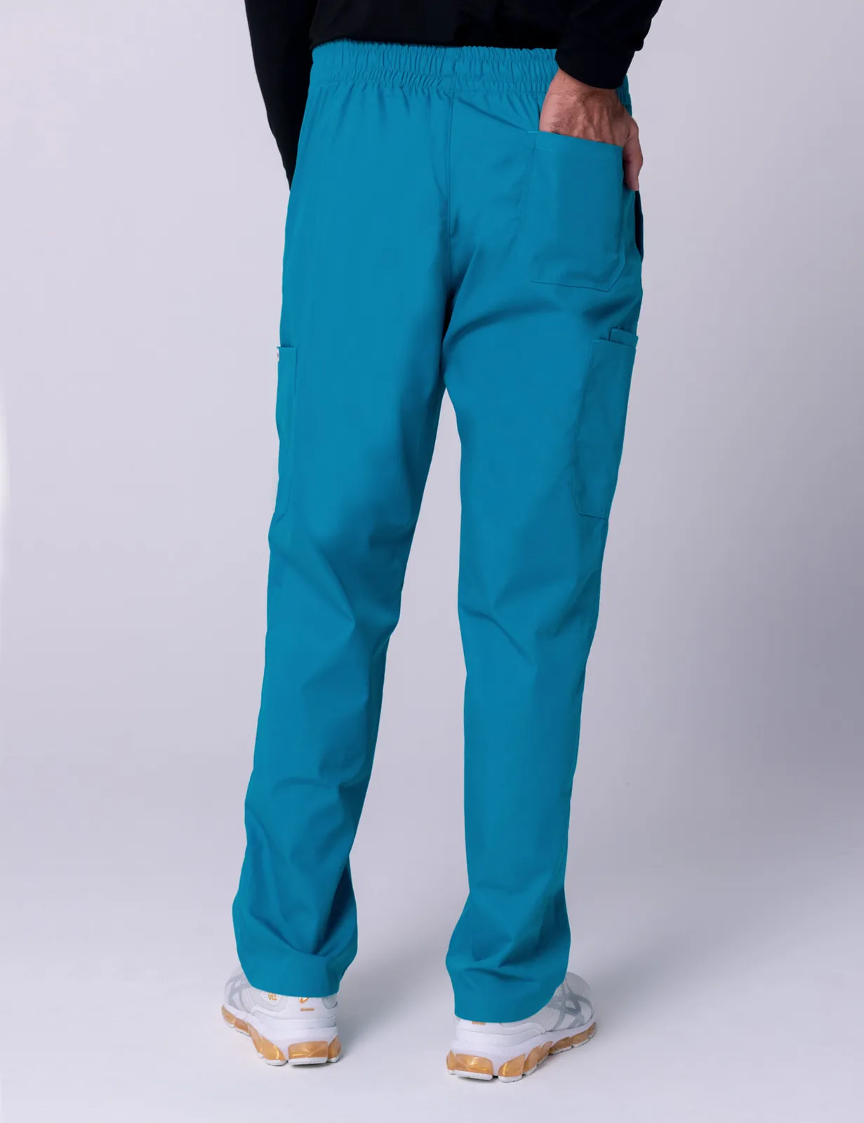 Men's Cargo Performance Pants - Teal - 5x Large - Tall - 3