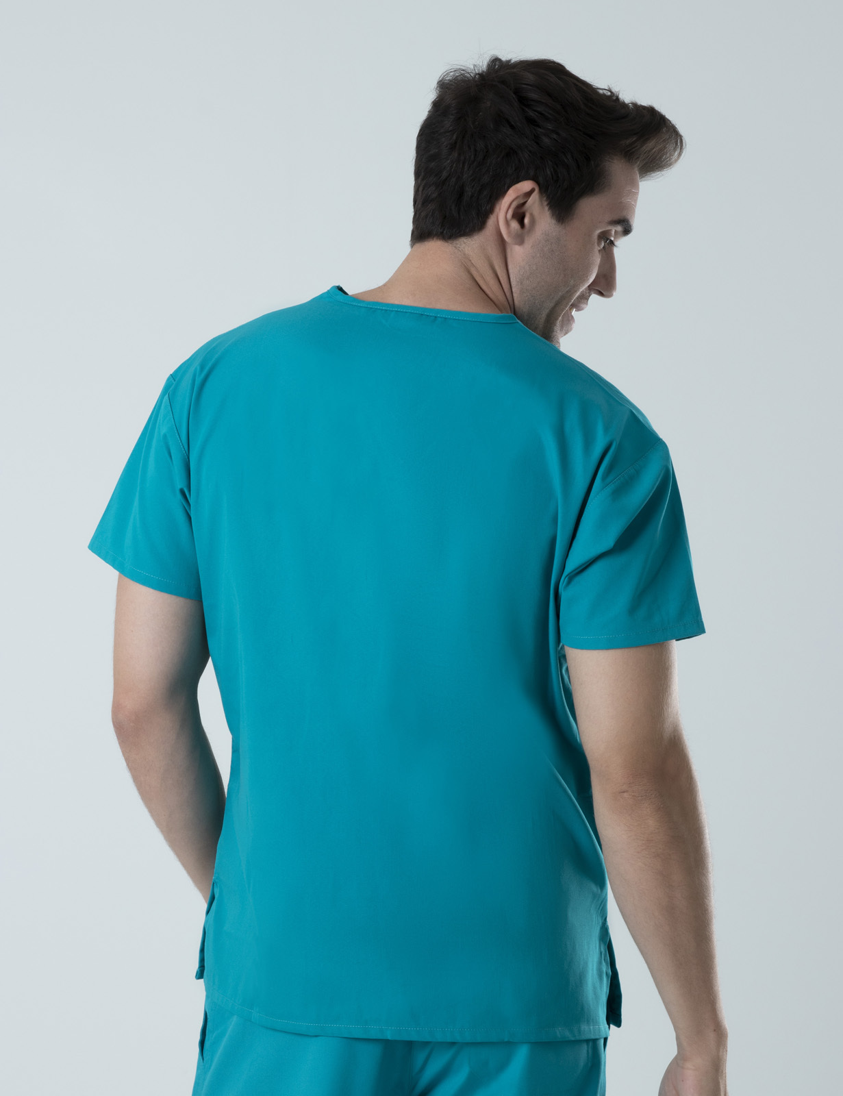 4 Pocket Scrub Top - Teal - 5X Large - 4