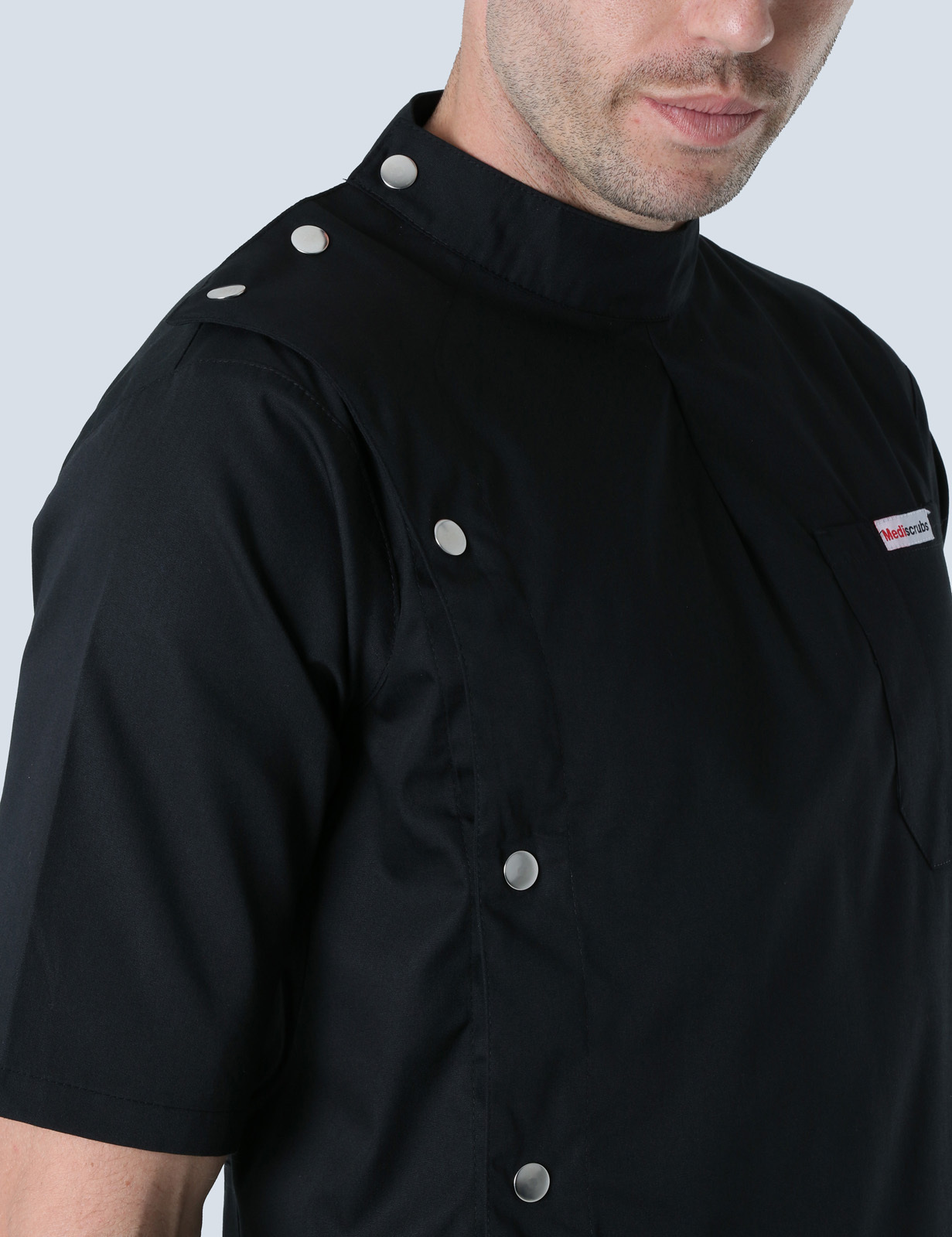 Dental Coat - Black - 5X Large - 4