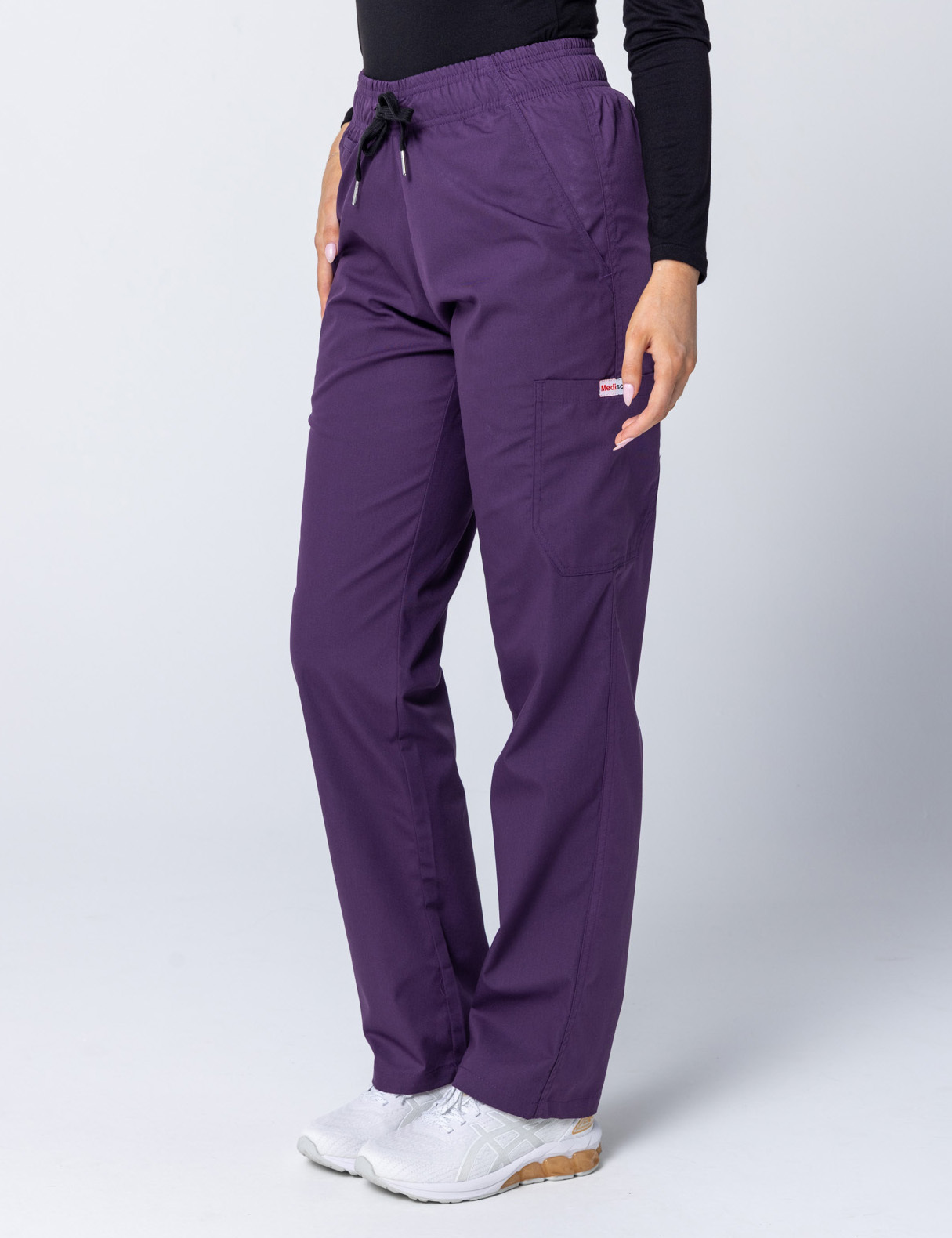 Women's Cargo Performance Pants - Aubergine - 4X large - 4
