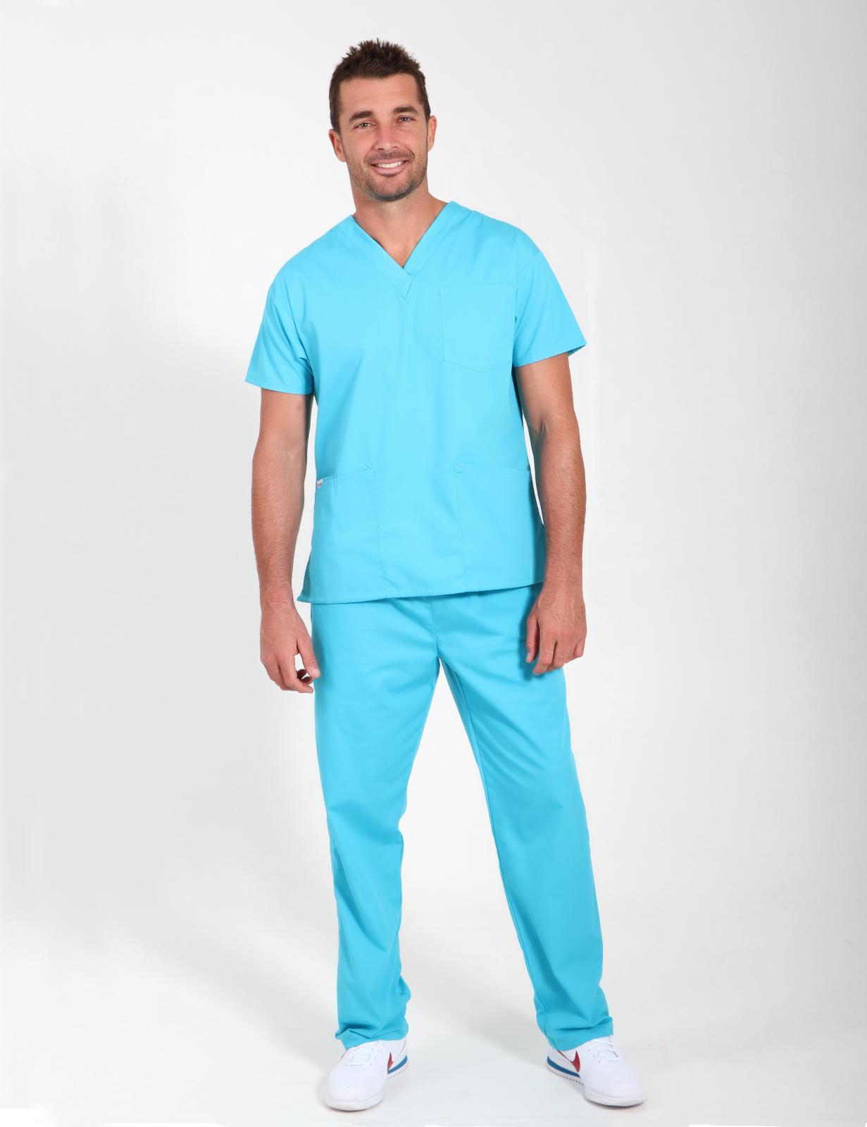Regular Cut Pants Tall - Aqua - 5x Large - 7