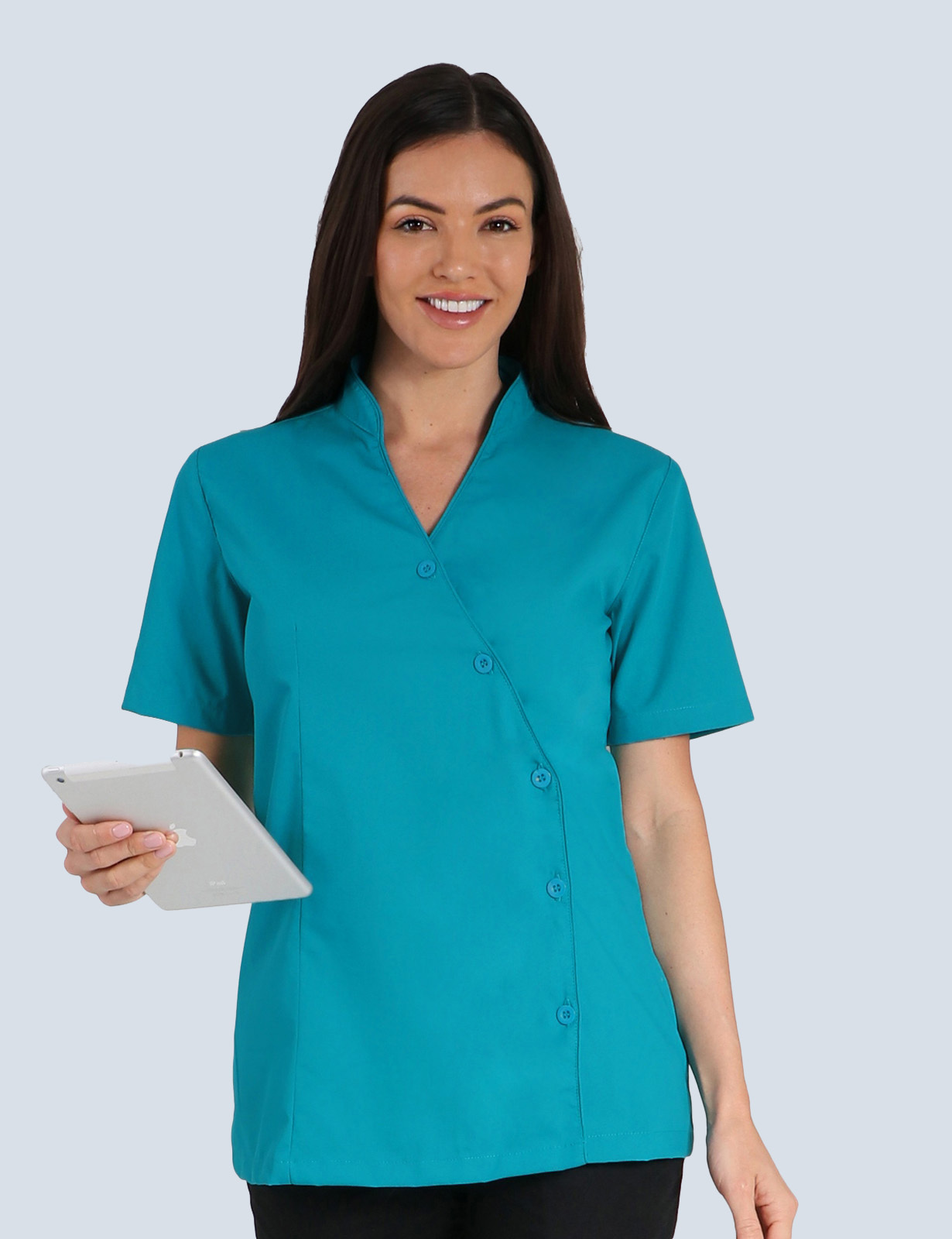 Jessie Style Tunic Top - Teal - 3X Large