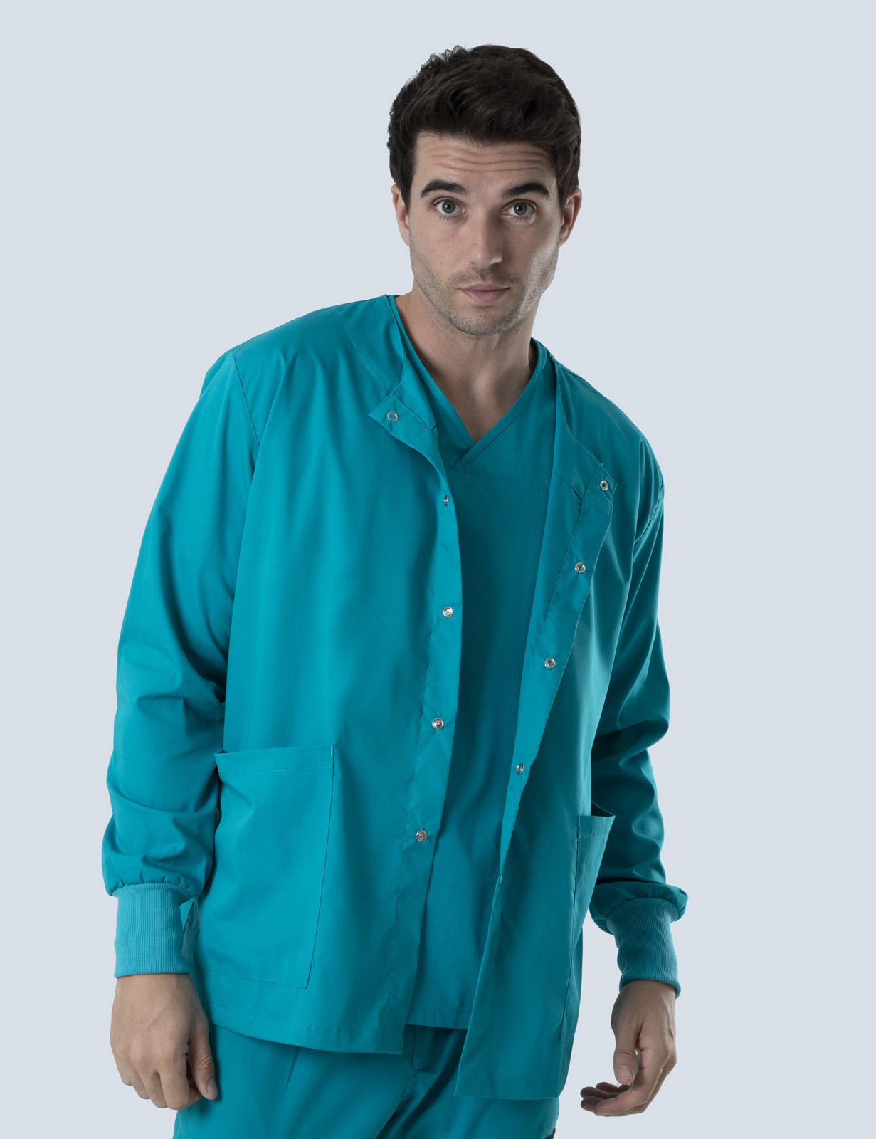 Men's Black Scrubs Comfortable & Functional Men's Black Scrubs