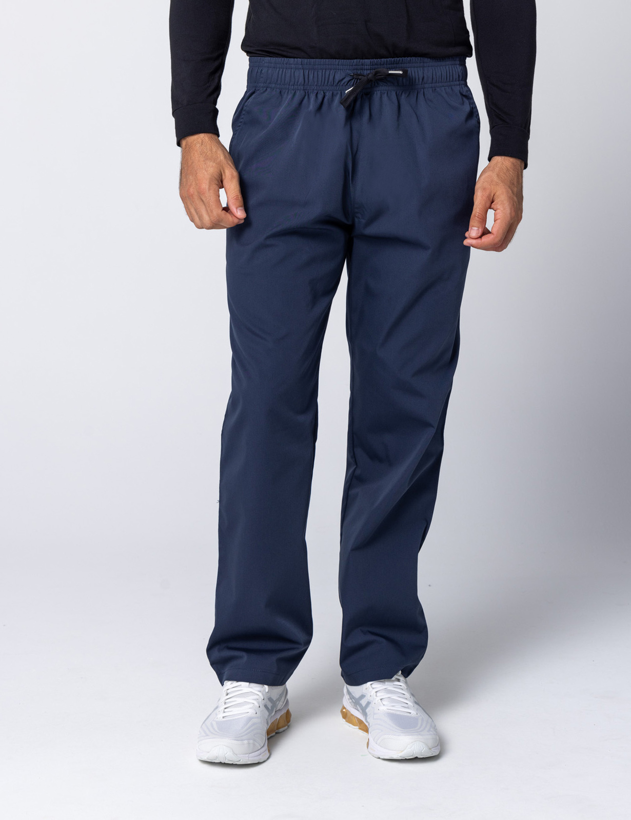 Men's Regular Cut Pants - Navy - X Small