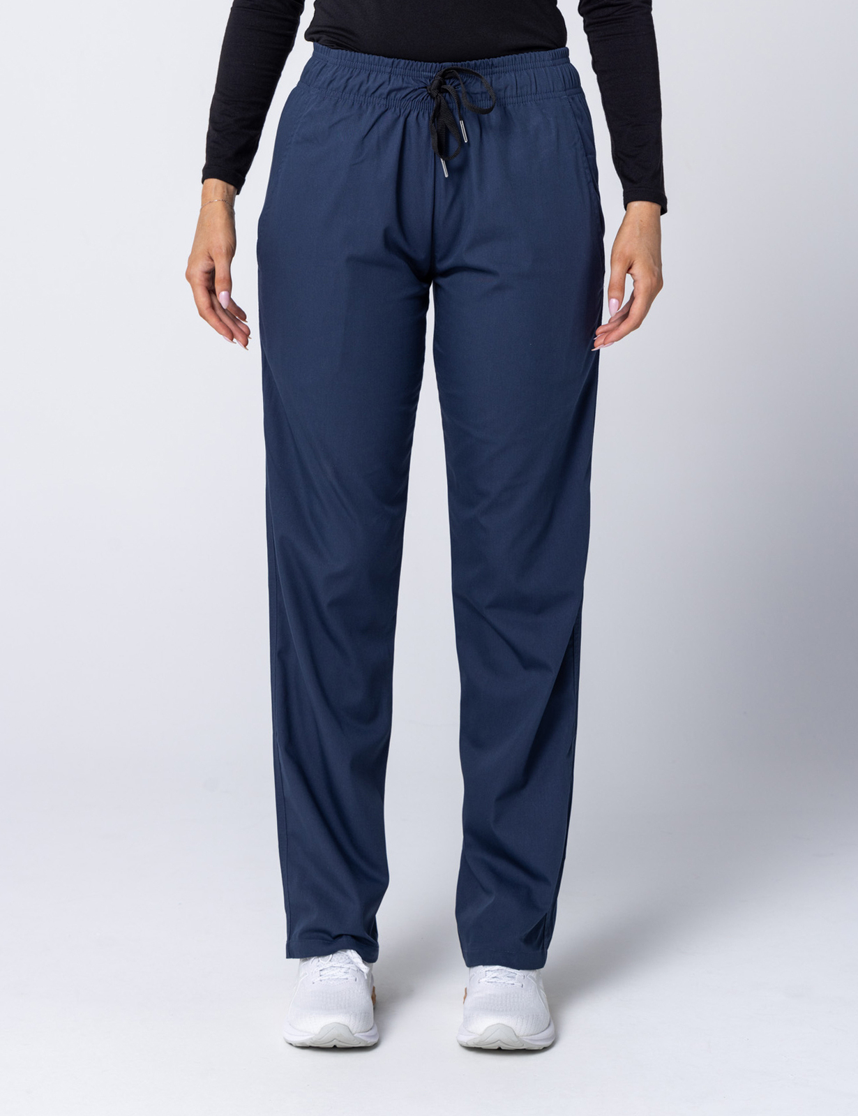 Women's Regular Cut Pants - Navy - 3X Large