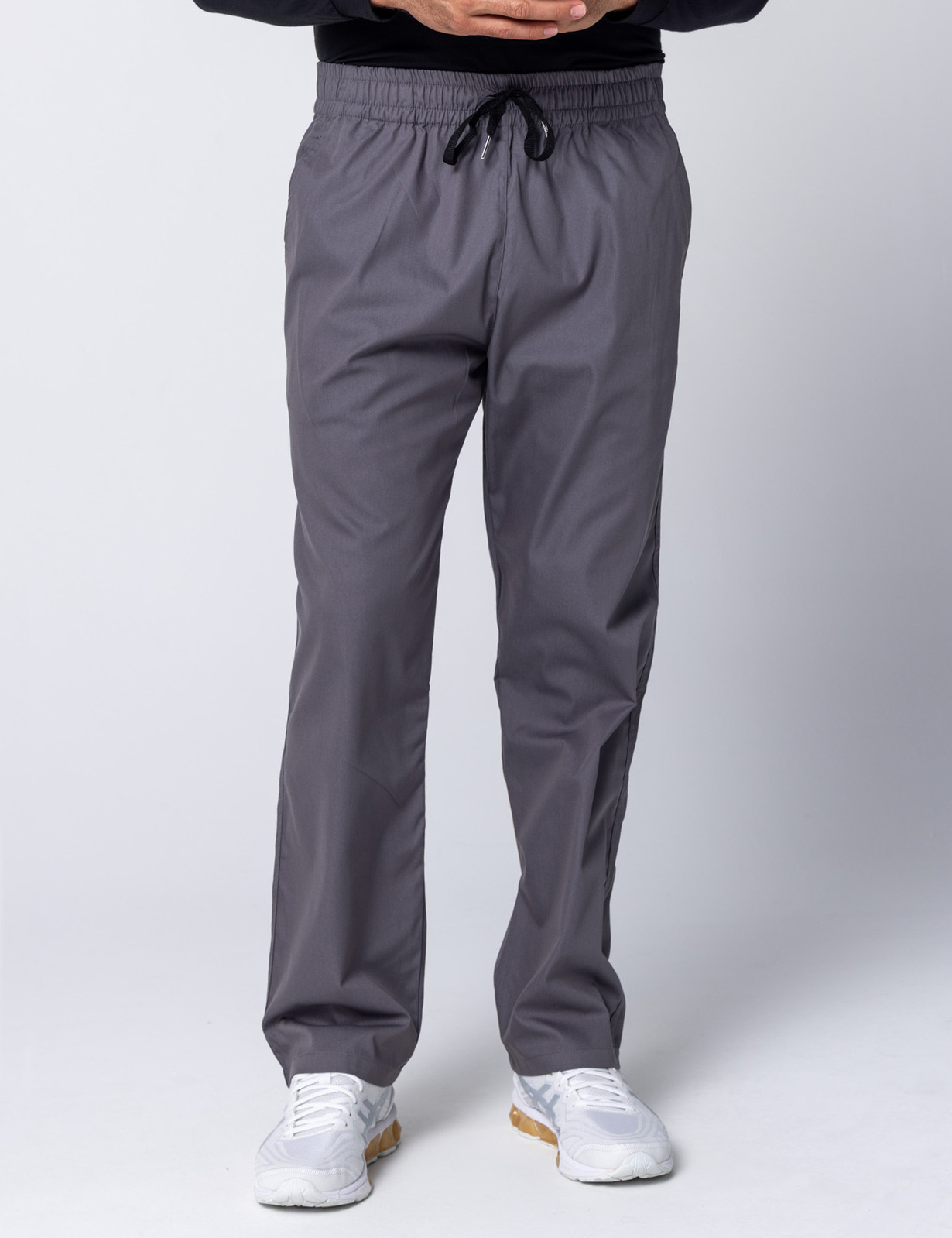 Men's Regular Cut Pants - Steel Grey - XX Small