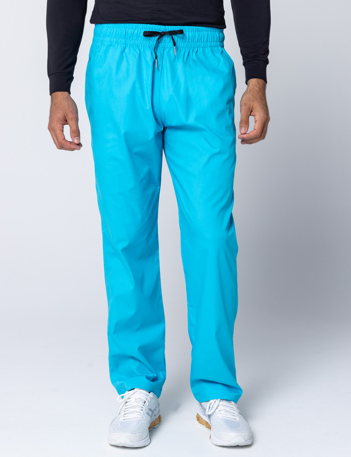 Men's Regular Cut Pants - Aqua - XX Small