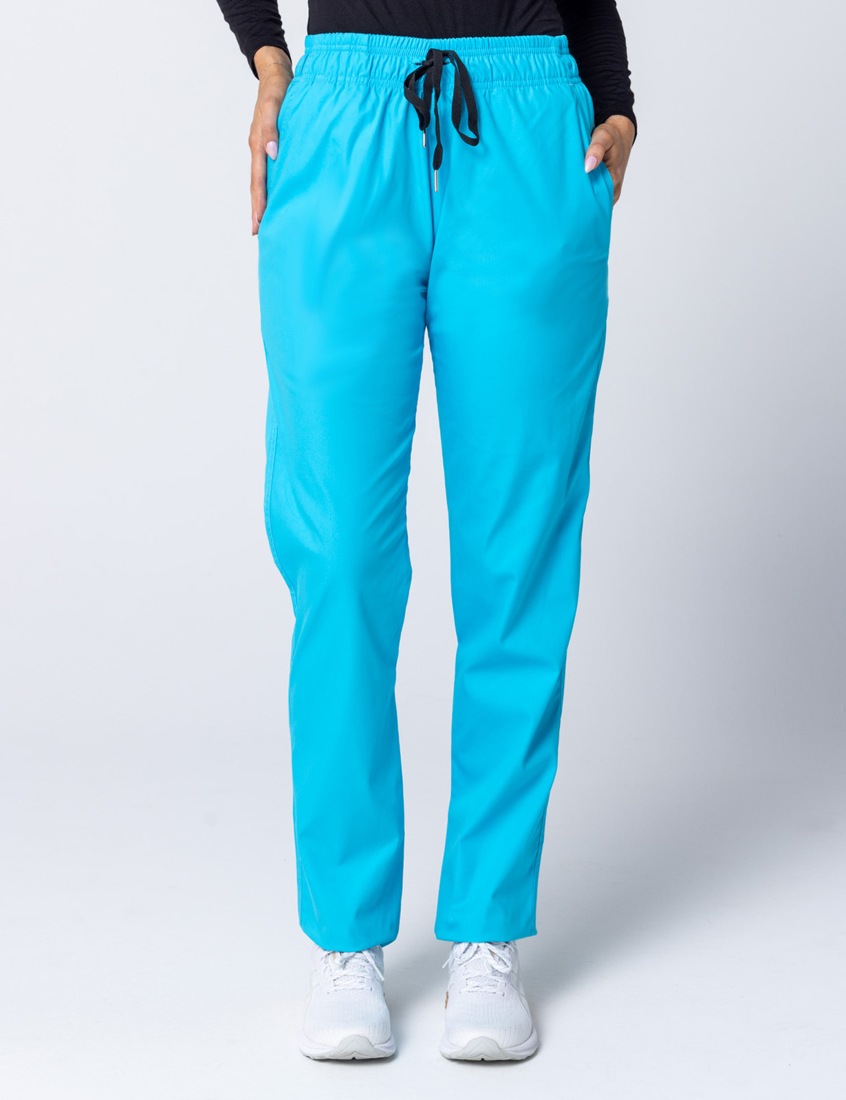 Women's Regular Cut Pants - Aqua - 3X Large