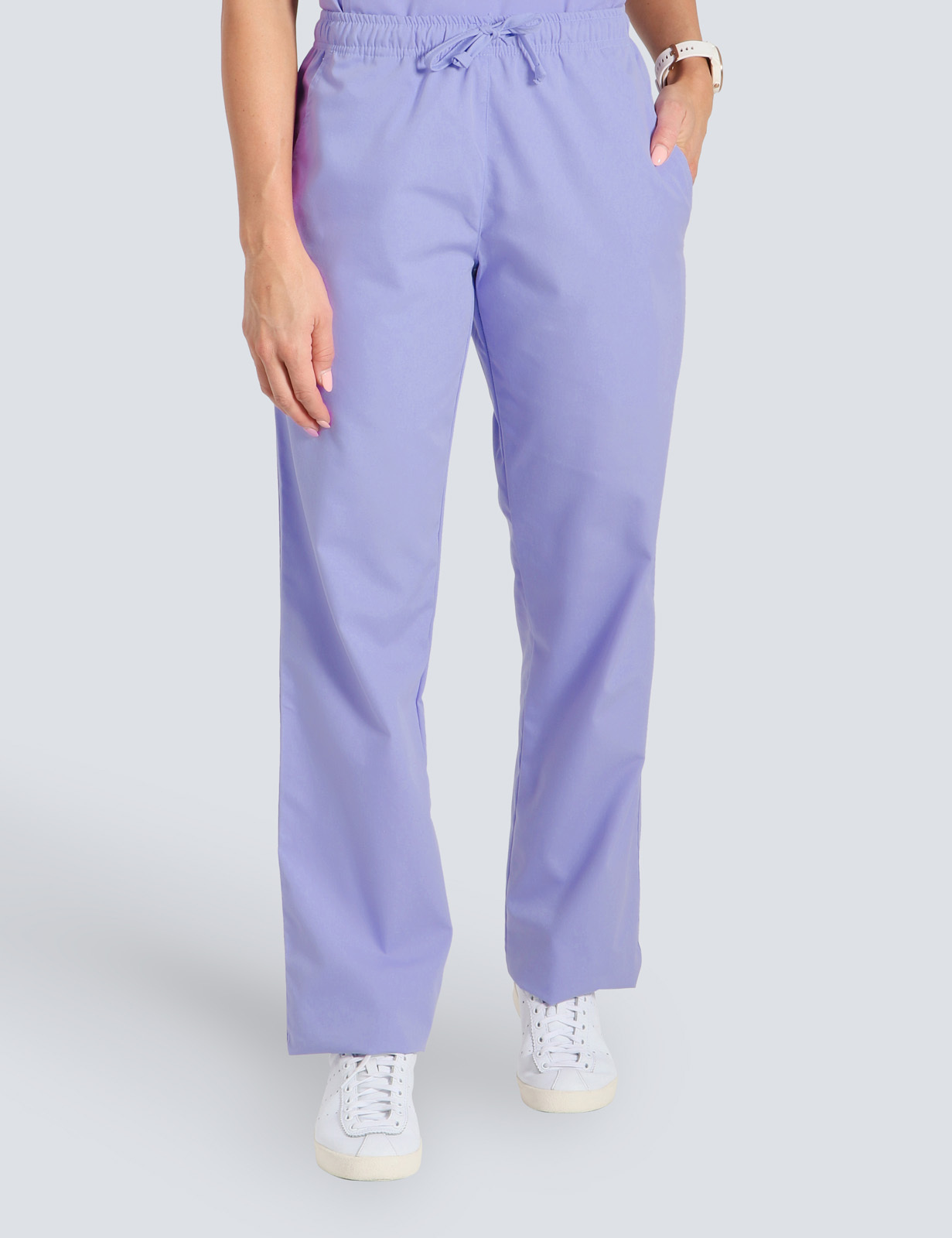 Women's Regular Cut Pants - Lilac - 2X Large