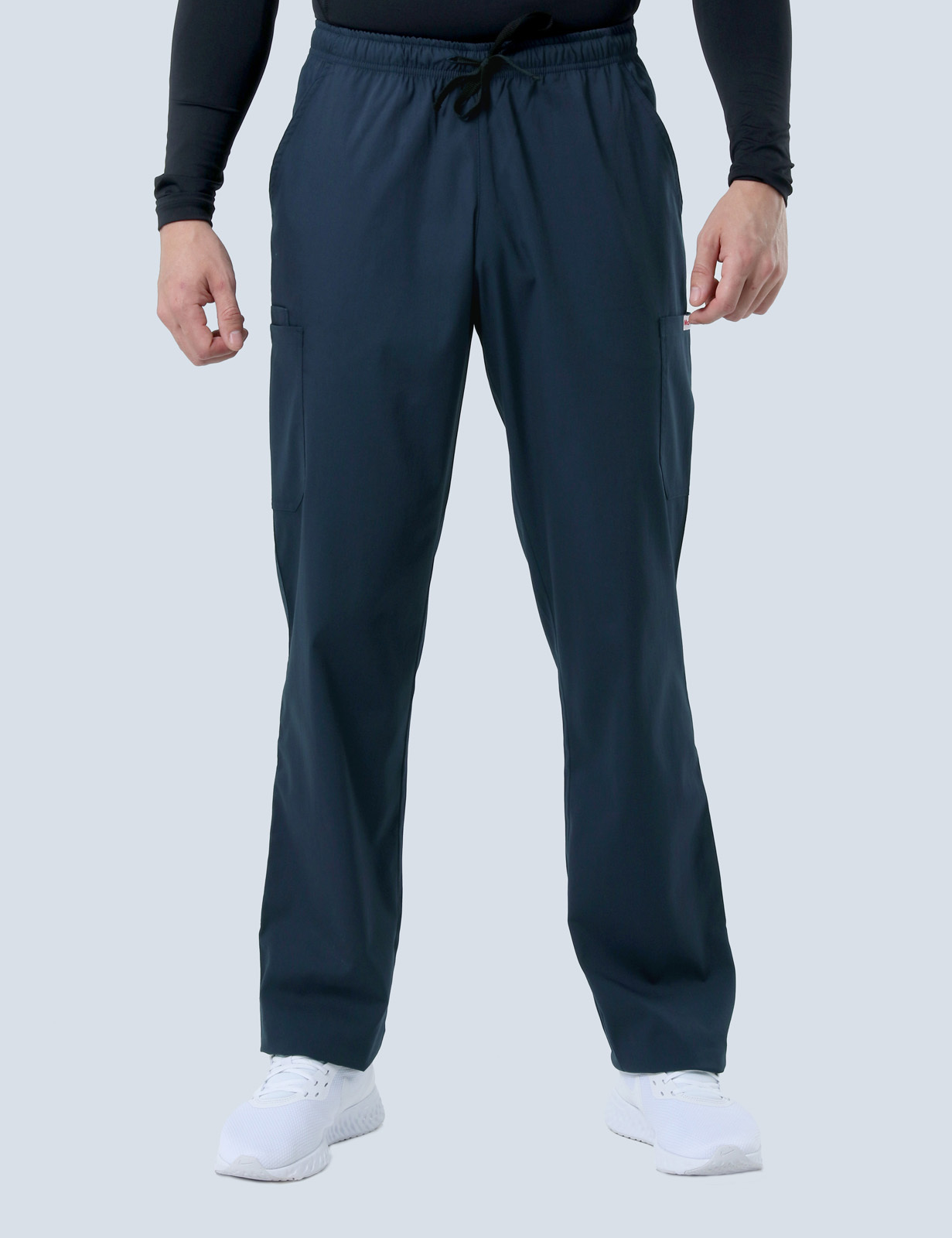 Men's Cargo Performance Pants - Navy - Large - Tall