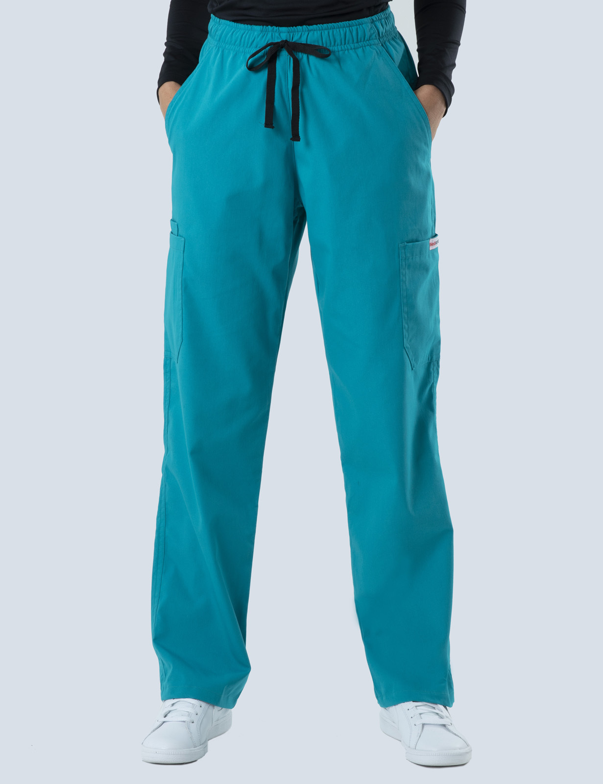 Women's Cargo Performance Pants - Teal - 3X Large