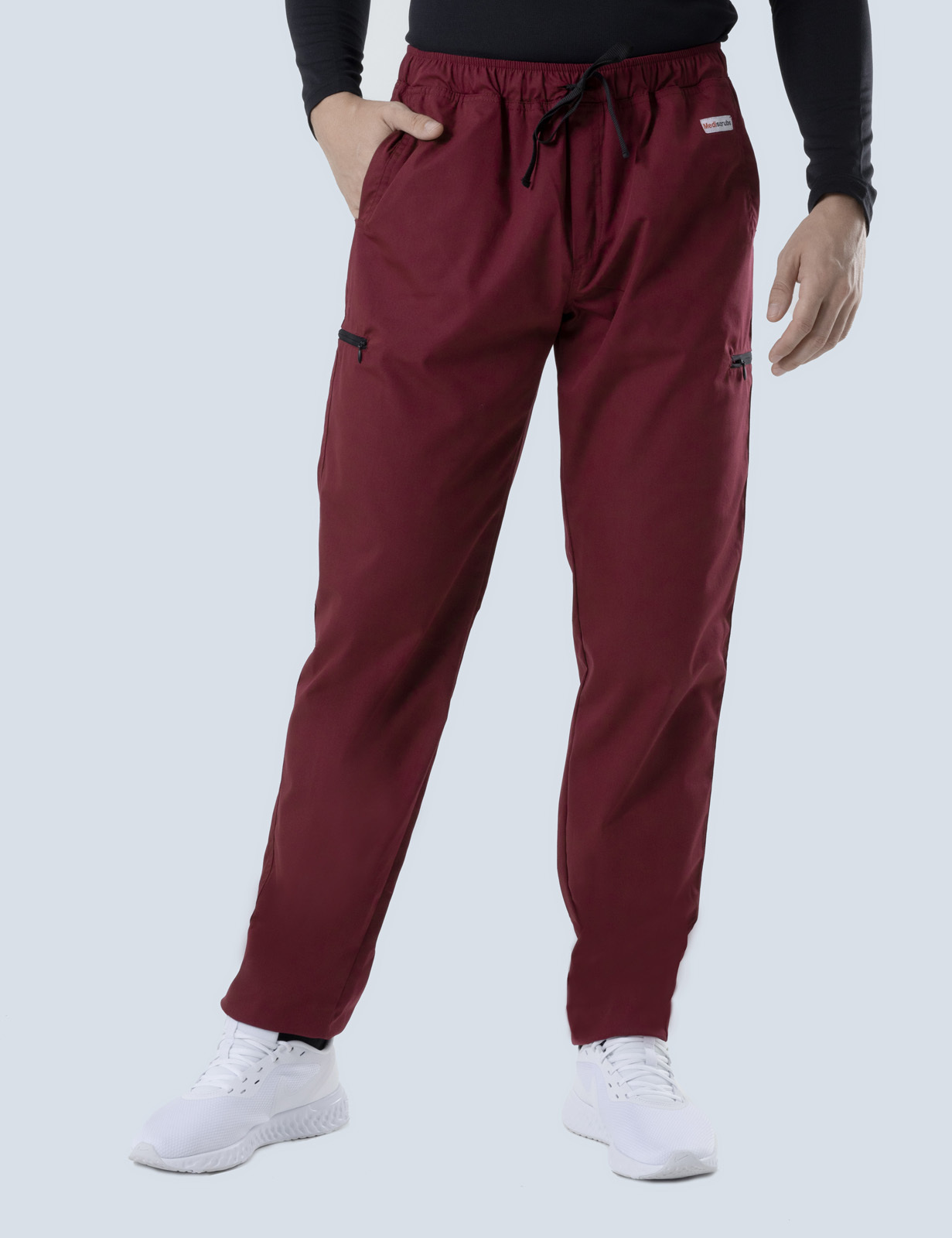 Men's Utility Pants - Burgundy - 3X Large