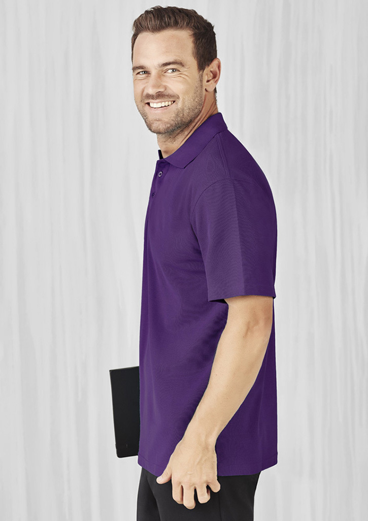 Tweed Hospital Pharmacy - ADMINISTRATION - Purple Men's Crew Short Sleeve Polo
