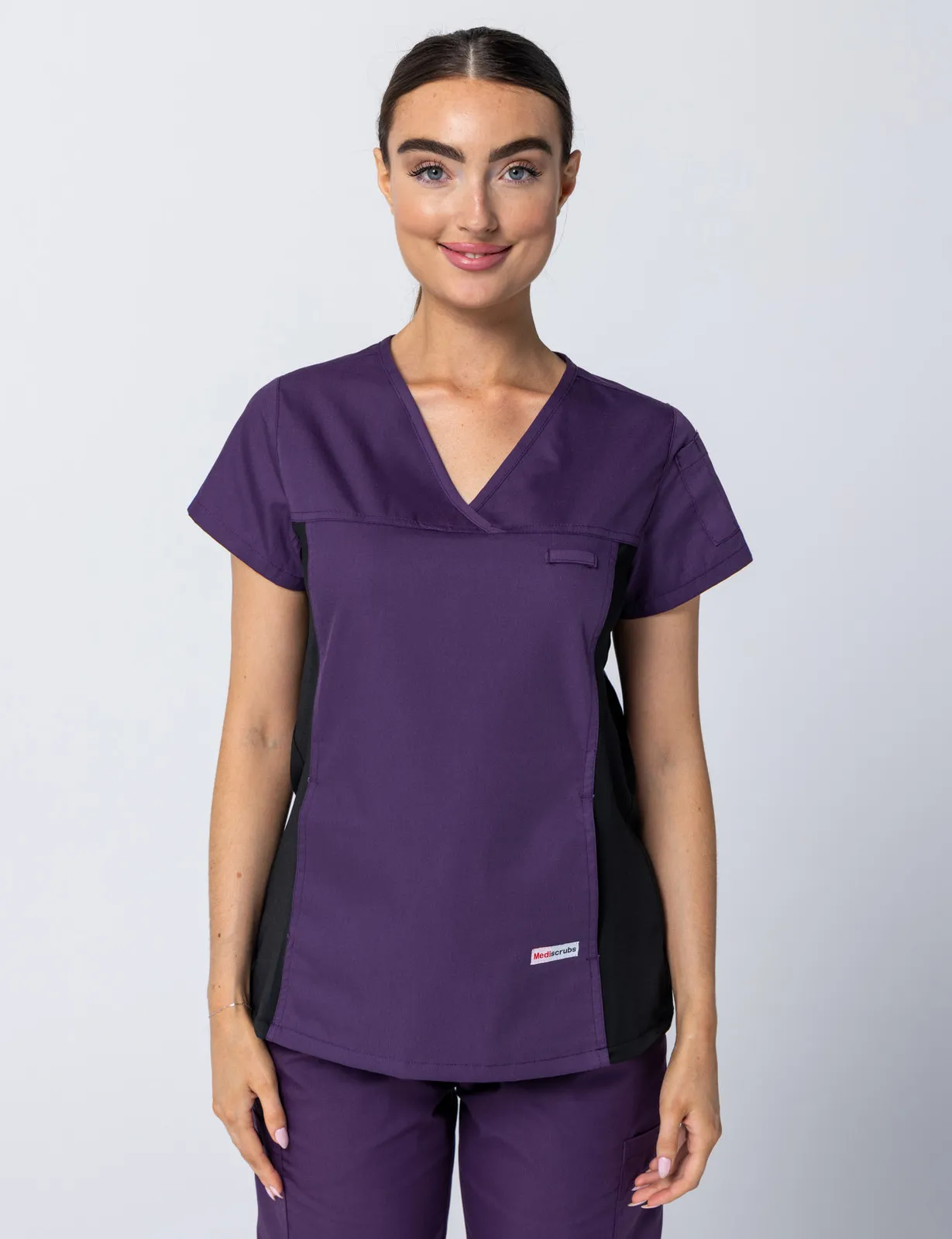 Women's Fit Spandex Top in Aubergine - Veterinary Nurse - JCU
