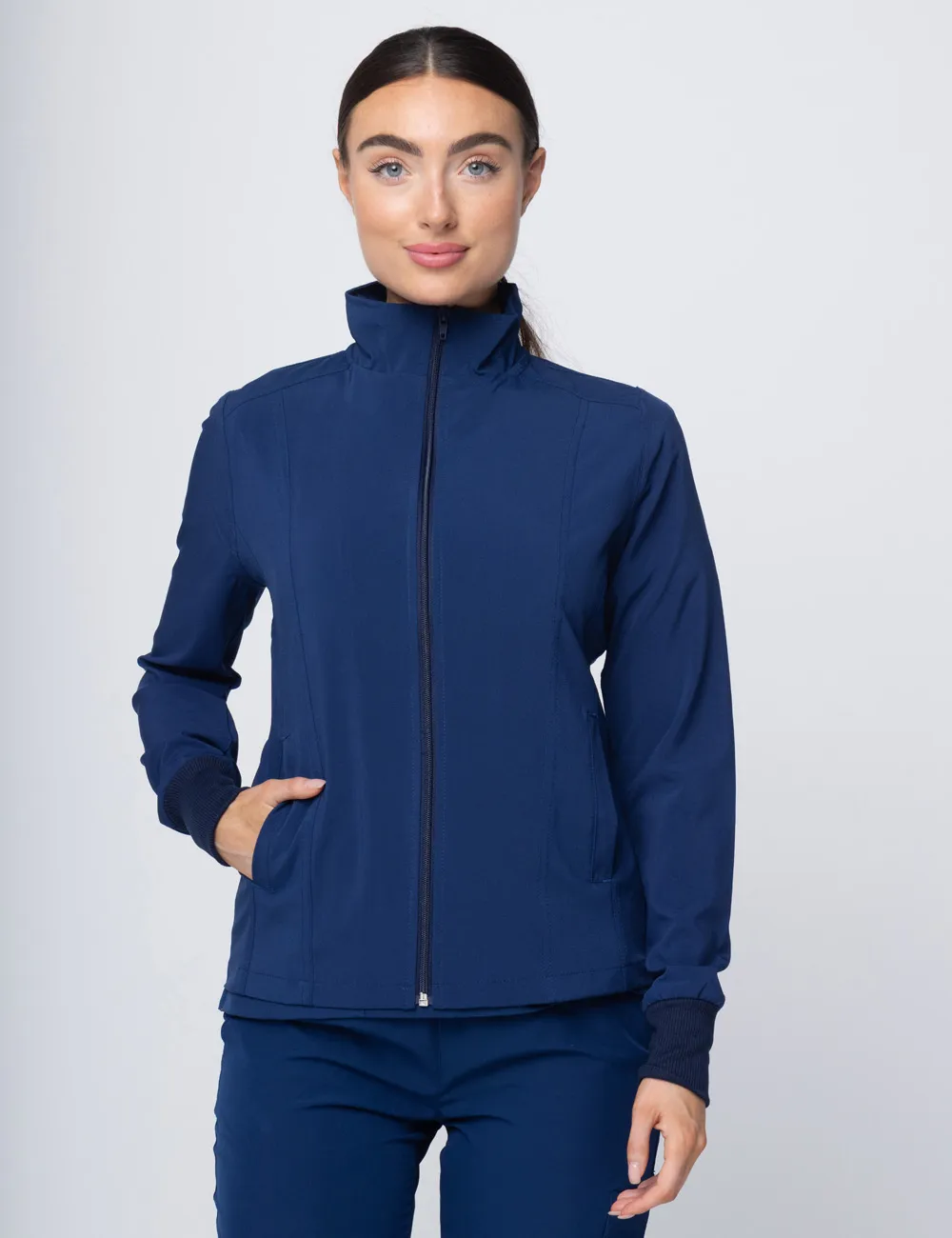 Anon Women's Warm-up Jacket - Midnight Blue