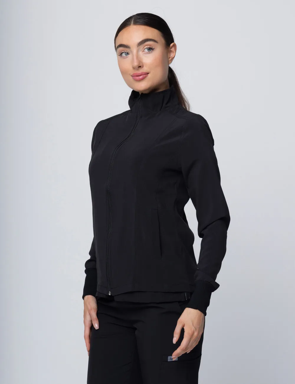 Anon Women's Warm-up Jacket - Tuxedo Black