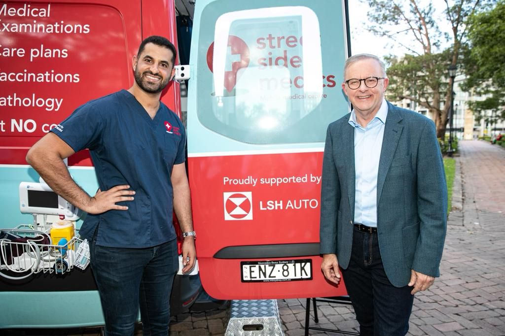 Giving back to Street Side Medics